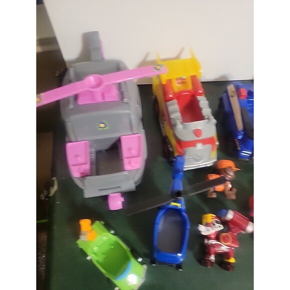 Paw Patrol Mixed Lot Figures Cars Poseable Characters dinosaur etc... - Picture 2 of 16